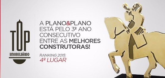 Plano&Plano é novamente destaque no Top Imobiliário!